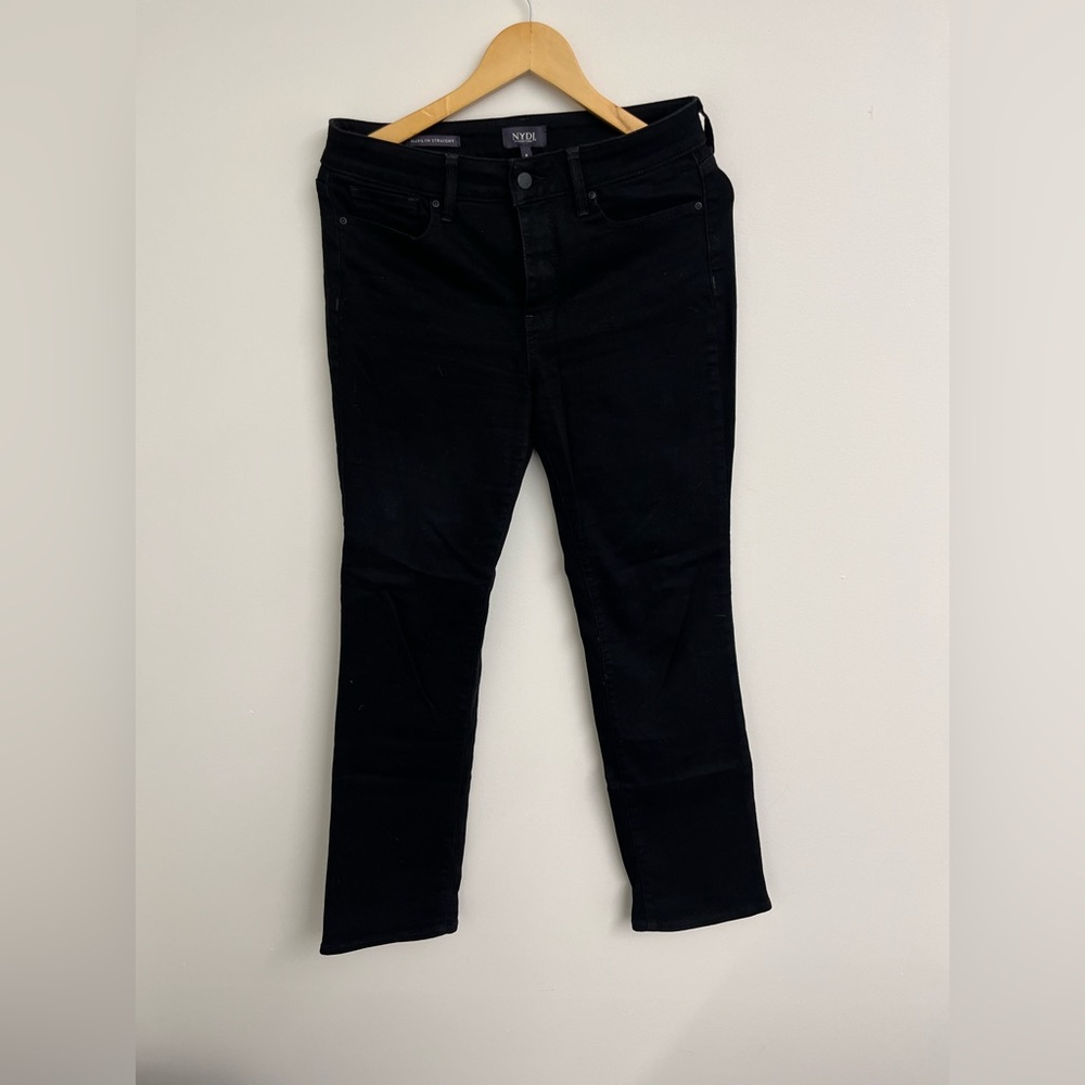 Women’s Black NYDJ Marilyn Skinny Jeans